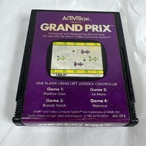 Atari‎ 2600 Grand Prix Not Tested